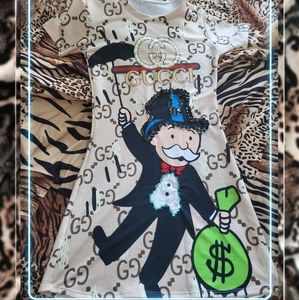 GG inspired Dress Monopoly Guy